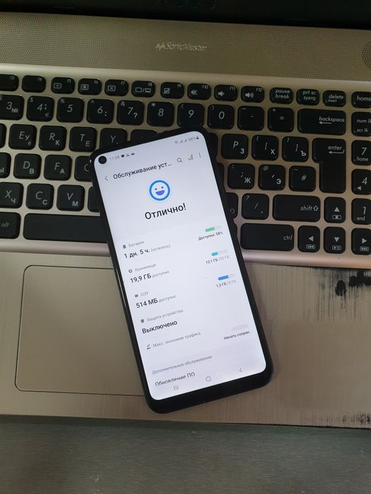 Galaxy A11 (Black) Karopka Dakument Dual Sim Sotiladi.