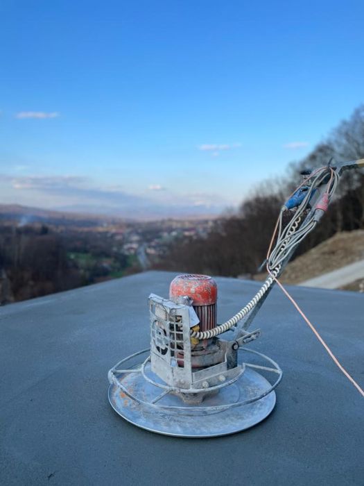 statie mobila de Șape mecanizate, tencuieli mecanizate