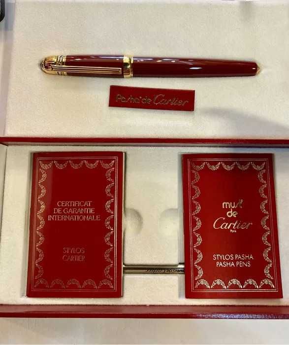 Pasha de Cartier impecabil acte cutie rezerva originala