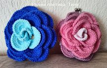 Портмоне с метално закопчаване "Роза"