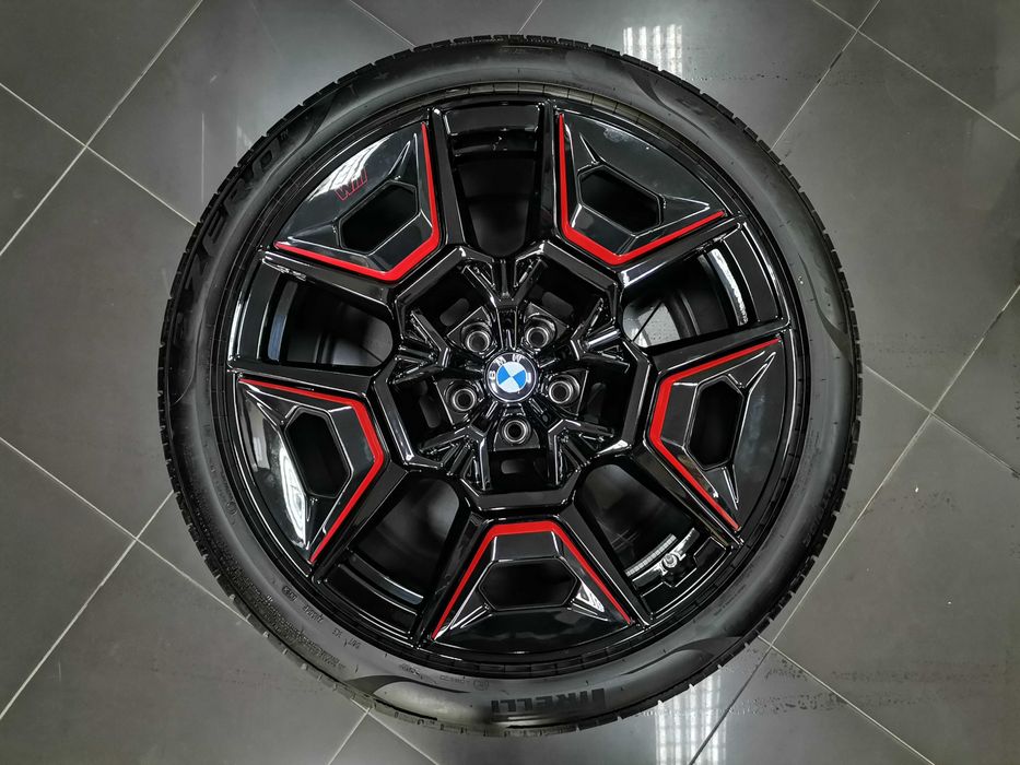 Като нови 22" Джанти BMW Style 922 M Red Label Гуми БМВ XM G09