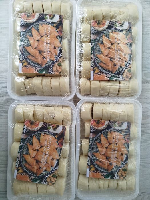 Dunyo somsalari yarim tayyor mahsulod dastafka xizmatidan bor