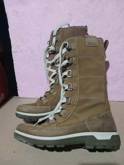 Cizme din piele Ecco mărimea 37 ,