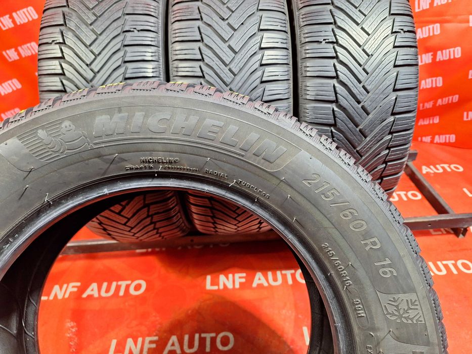 Anvelope de IARNA - 215/60/16 - Michelin Alpin 6 - 6 MM - DOT 2018 !