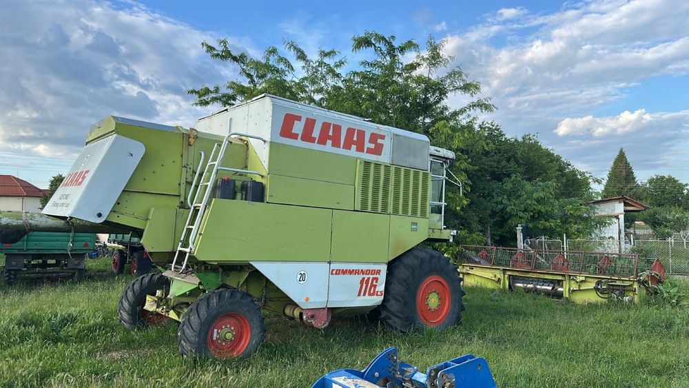Vand combina Claas Commandor 116 cs