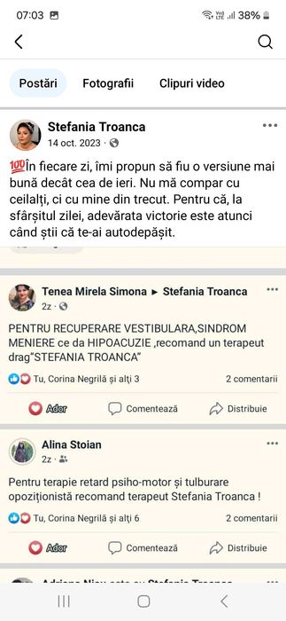 Masaj Kinetoterapie Recuperare  medicala Caracal Slatina Craiova