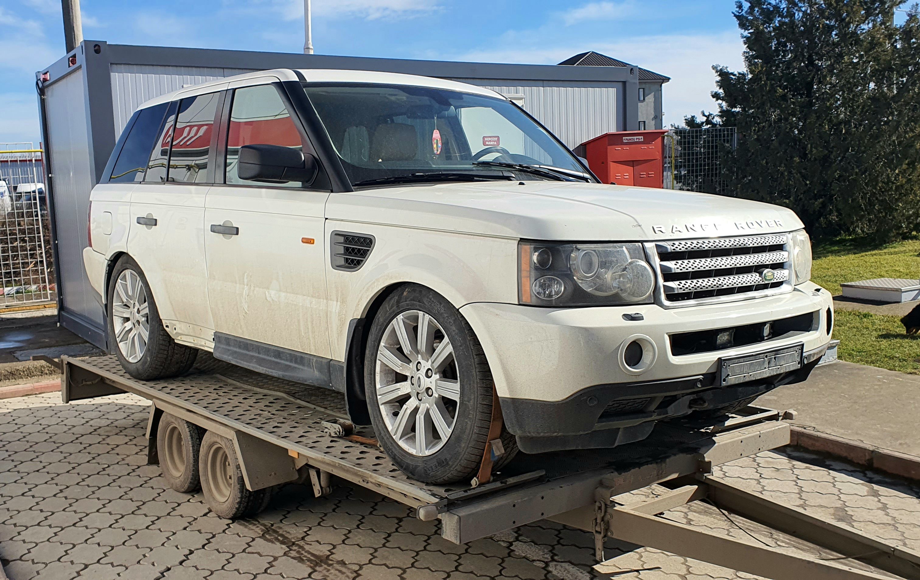 Far stanga Dreapta Xenon land rover Range Rover Sport 2008