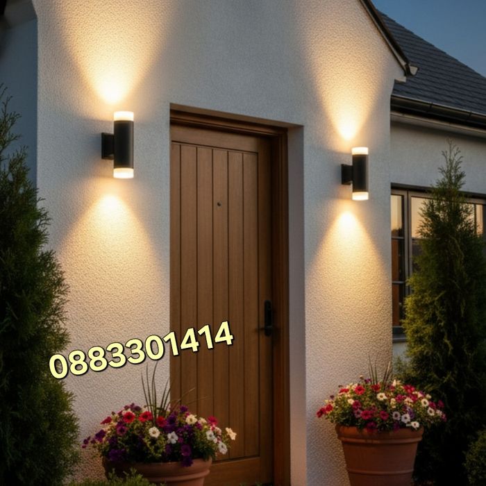 Външен аплик Лампа за стена Водоустойчива