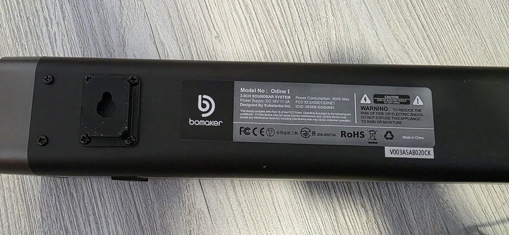 Soundbar Bomaker Odin I, 60W