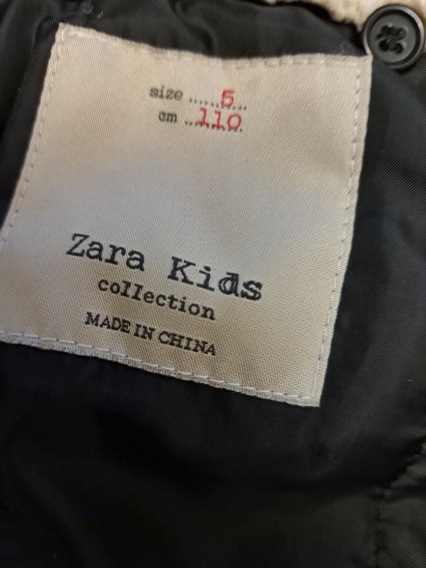 Geaca imitație de piele Zara băieți mărime 110