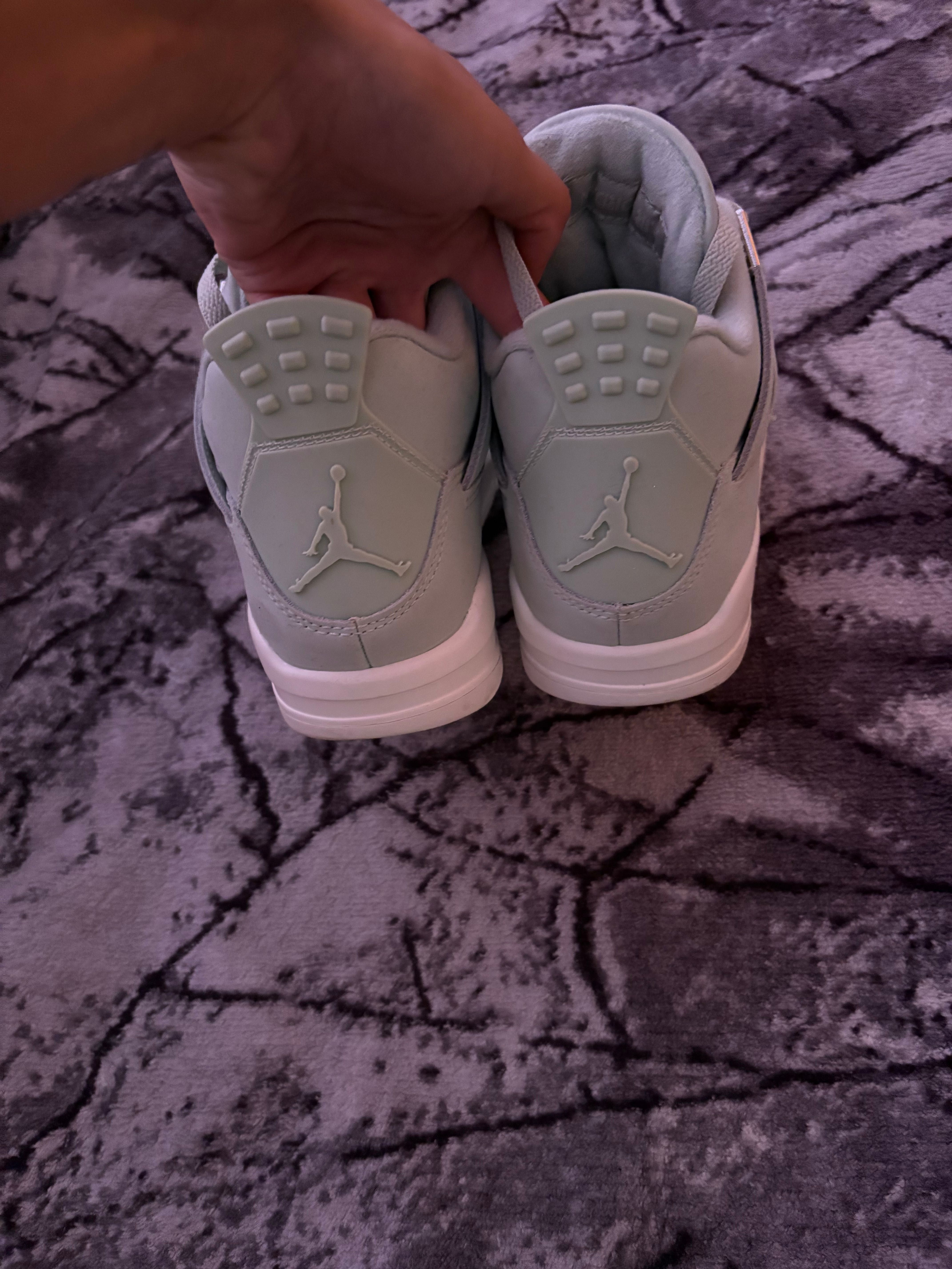 Air Jordan 4 seafoam – като нови, 100% оригинал