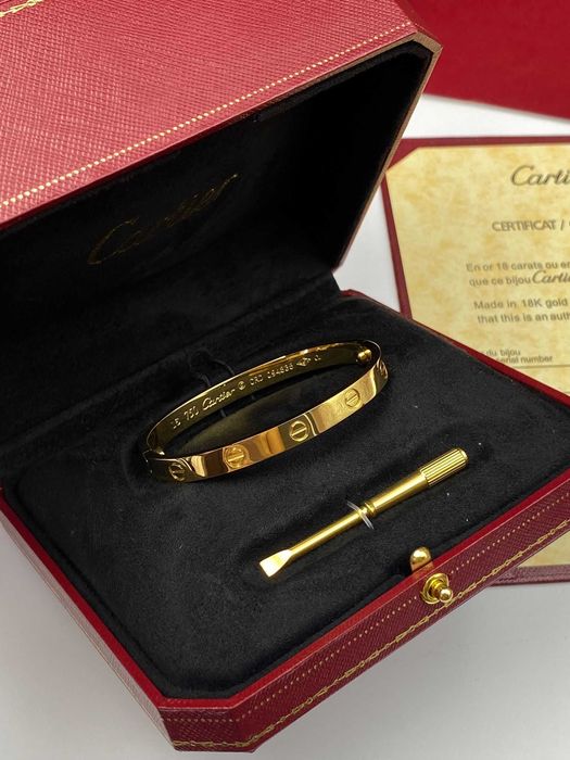 Brățară Cartier LOVE 16 Gold 18K Full Box