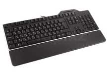 Клавиатура с картридером Dell KB-813, Black, USB