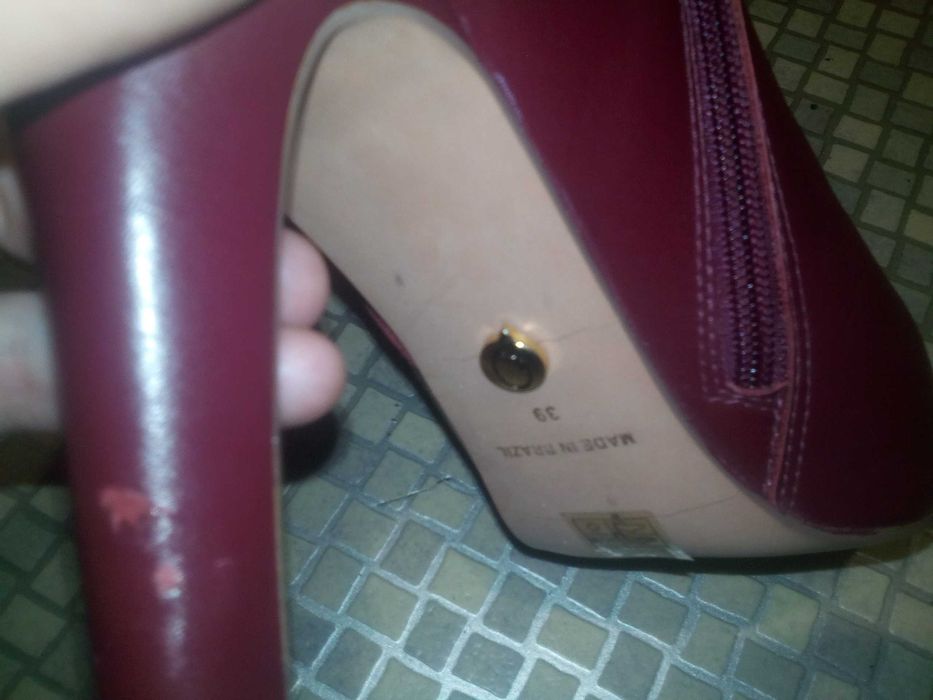 Дамски боти Donna Italiana бордо 39