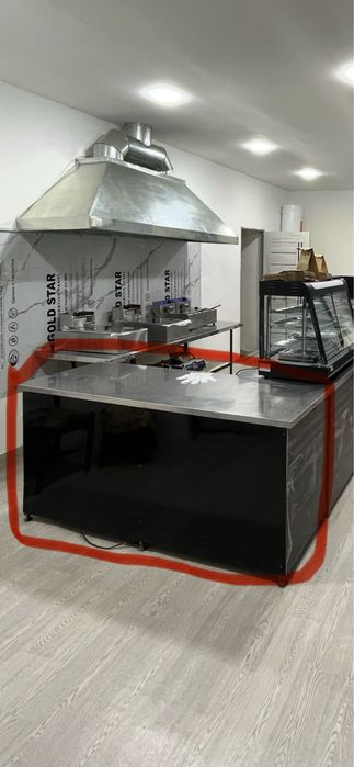 Нержавейка стол узунлиги 1.80 га эни 80 см