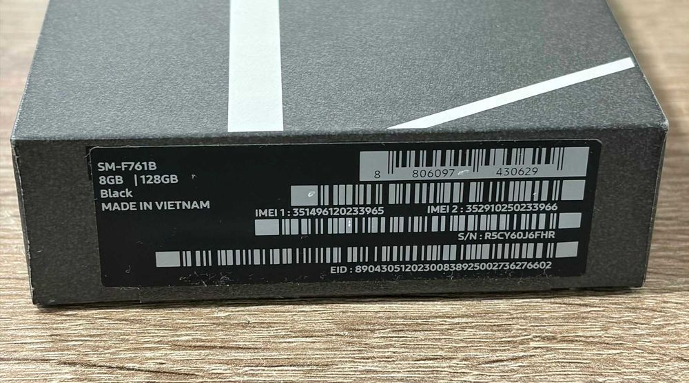Samsung Galaxy Z Flip 7 FE 128/8gb Black