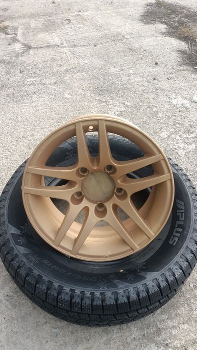 Sablare și vopsire electrostatica jante auto.