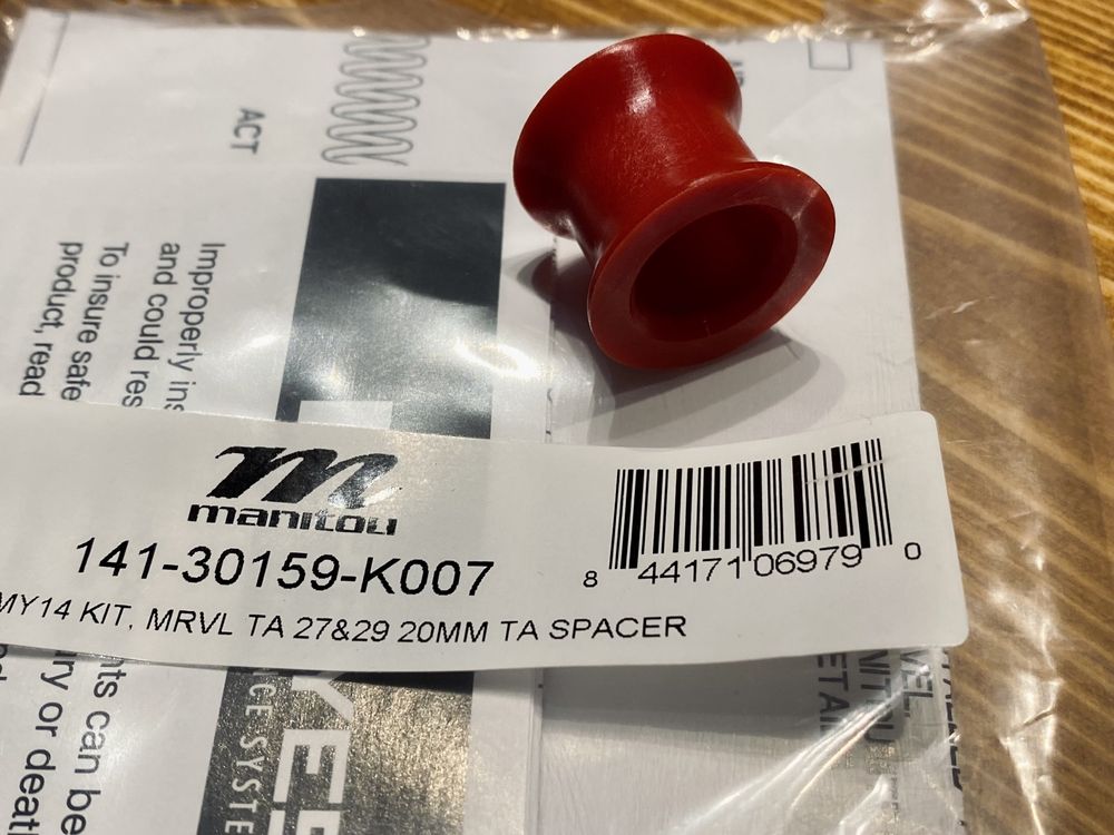 20mm Manitou Travel Spacer