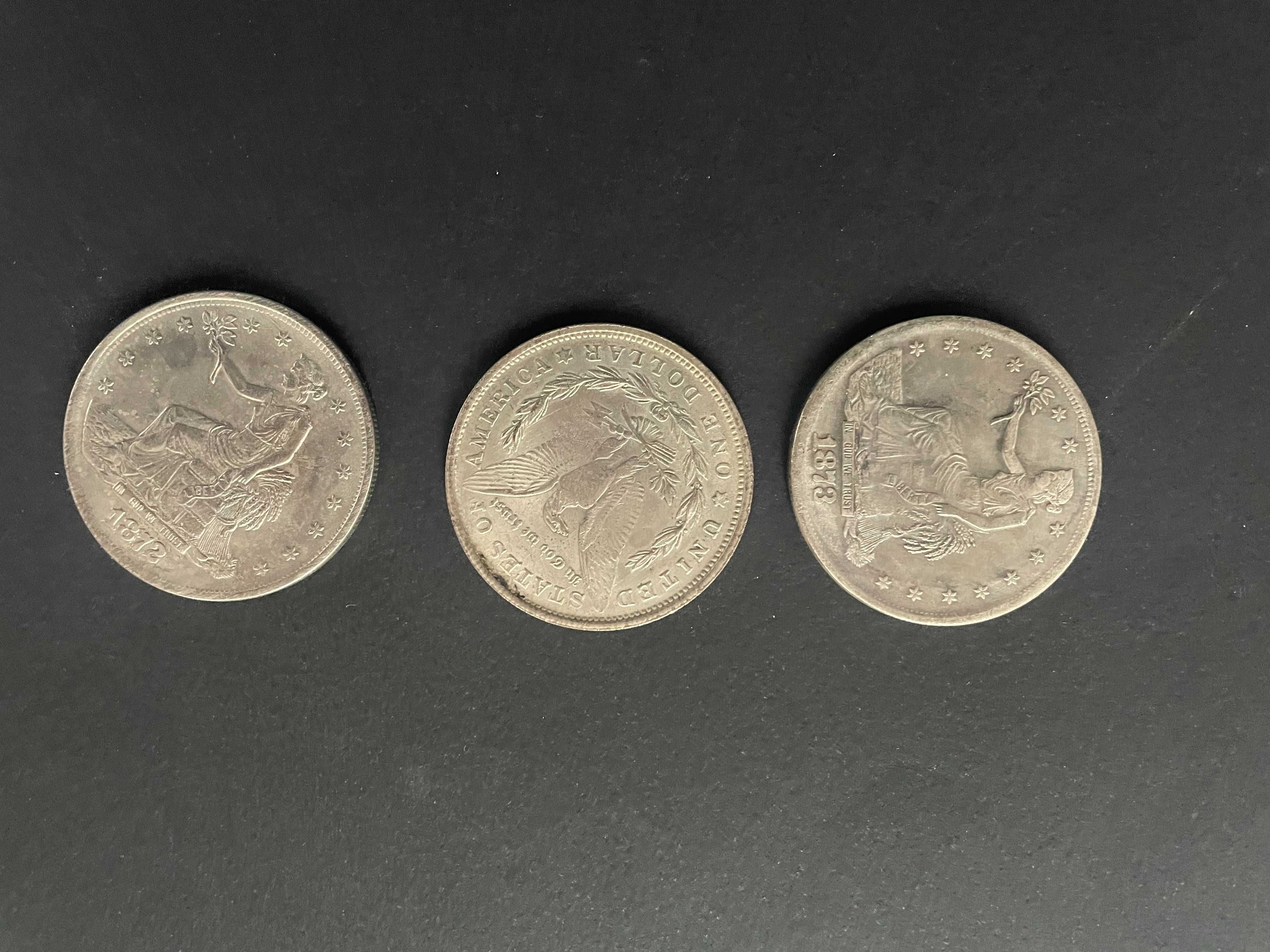 59 monezi argintate - 51 asiatice 4 Regele Mihai 3 americane