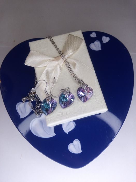 Комплект колие и обици