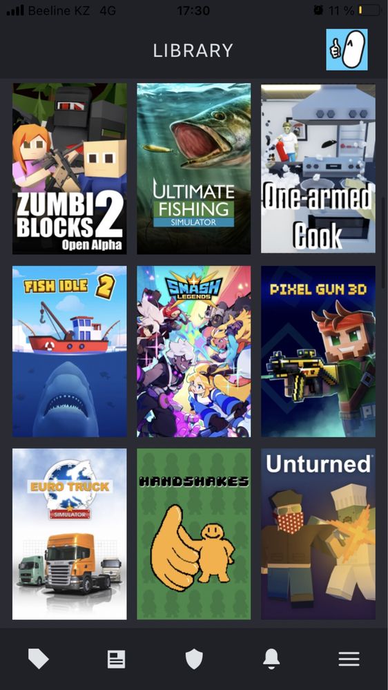 Аккаунт steam с играми