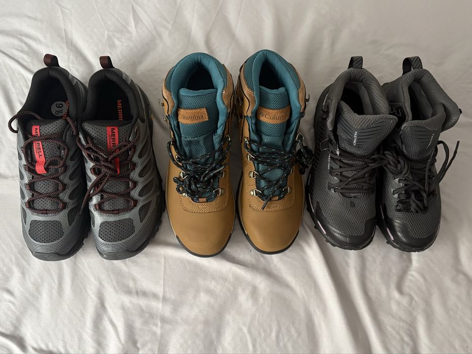 Vand ghete Columbia,Merrel,The North Face