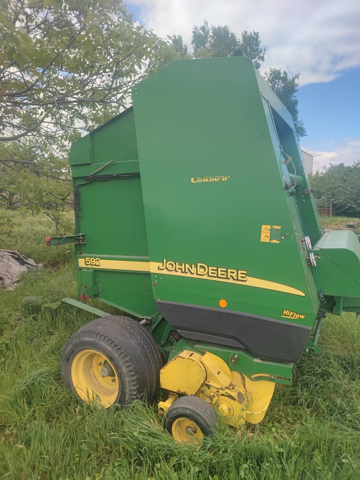 Балировачка John Deere 592