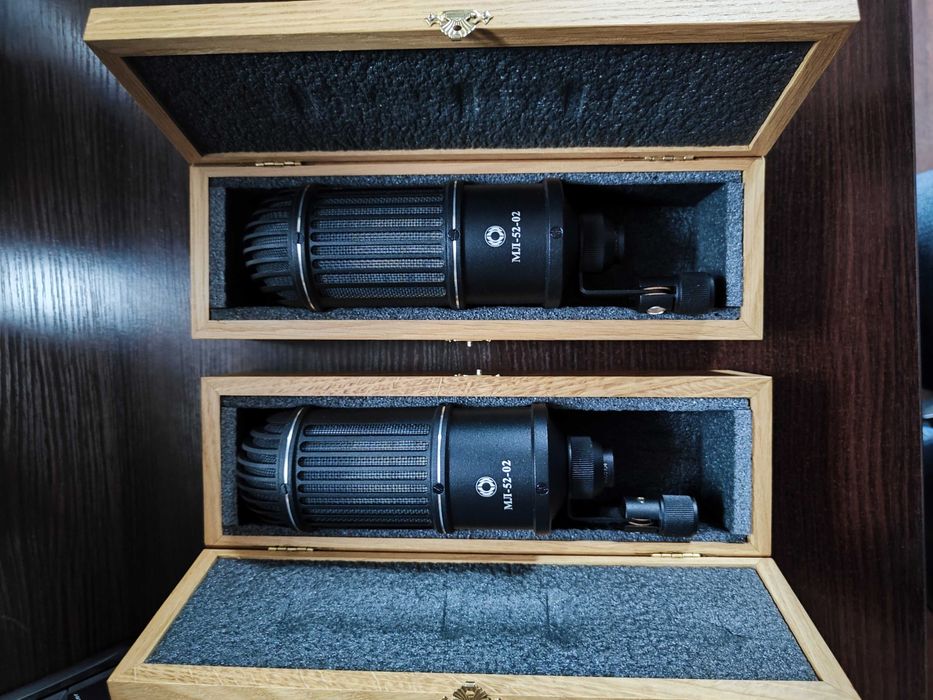 Микрофоны Октава МЛ 52-02 подобранная пара.