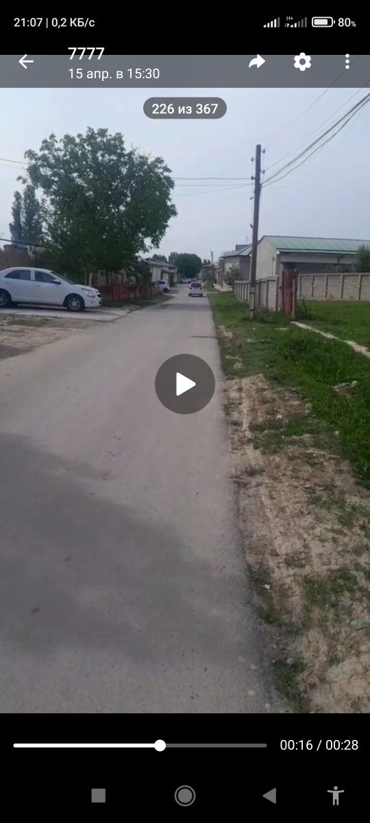 Тошкент тумани Атипи.1 сутик Уй 2 хона  сурочно сотилади.