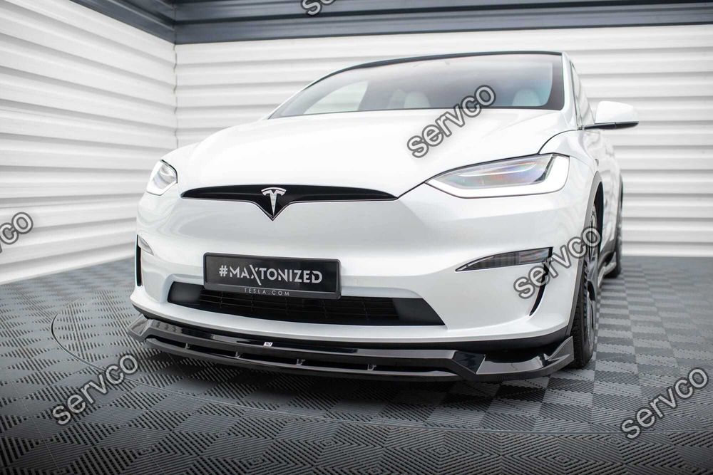 Prelungire bara fata Tesla Model X Mk1 2021- v3 - Maxton Design