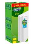 Șervețele uscate Giga Pack, 80 buc. pentru sters pe jos