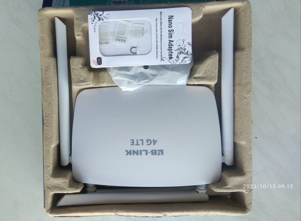 Wi fi router 4G  ( LB LINK )