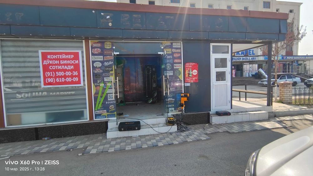 Tayyor konteynerdan qilingan dokon sotiladi