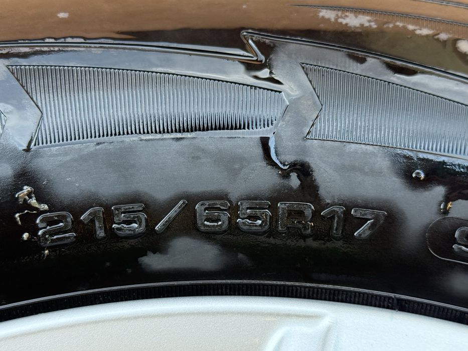 Roti Jante Originale VW Tiguan + Anvelope Iarna 216/65R17 GoodYear