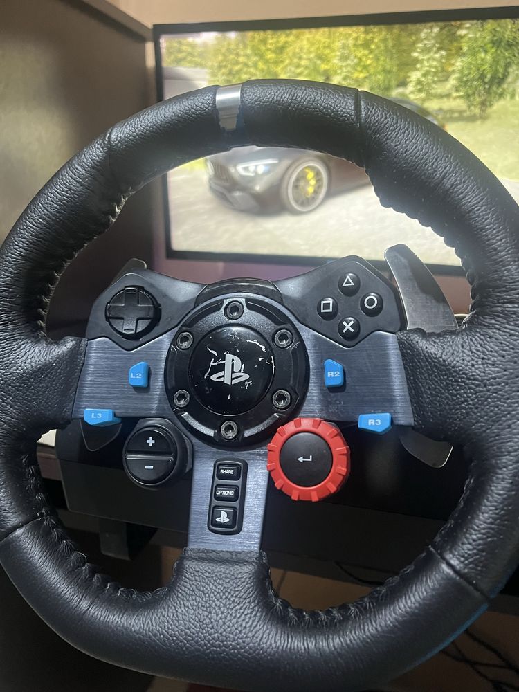 НАМАЛЕНИЕ! Logitech G29 | Волан с педали G29, с кутия
