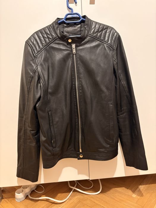 Geaca piele barbateasca Selected