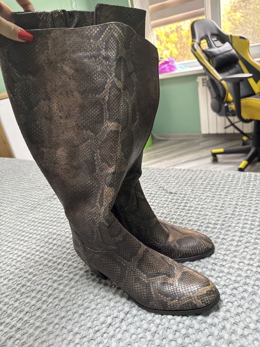 Итальянские сапоги женские