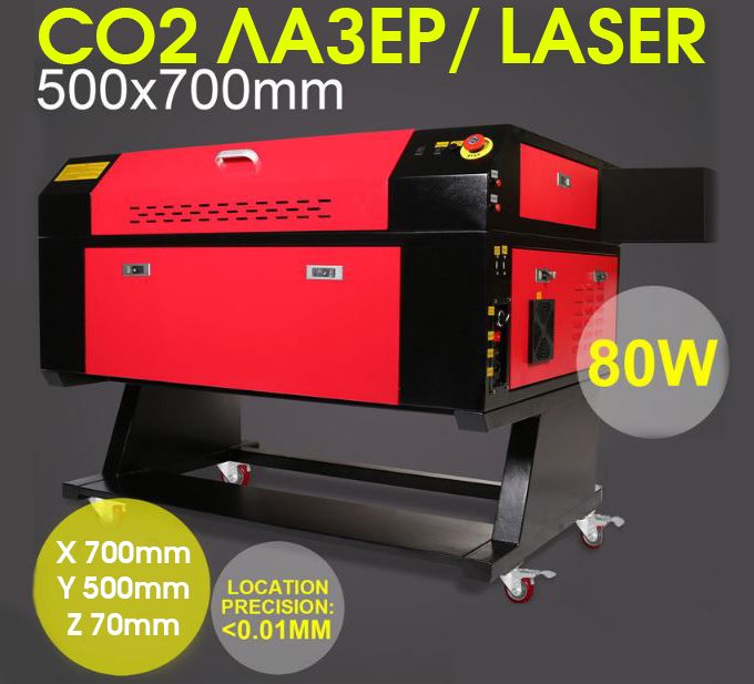 НАЛИЧЕН! Лазер Co2 80W Laser за рязане и гравиране