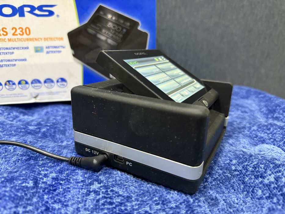 * DORS 230 смарт детектор валюты последняя модель с определением намин