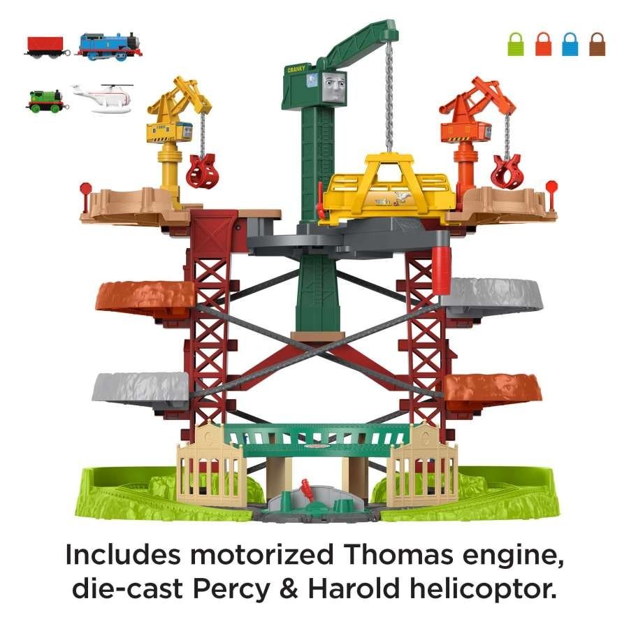 Circuit Trains and Cranes Super Tower Thomas&Friends, Fisher Price