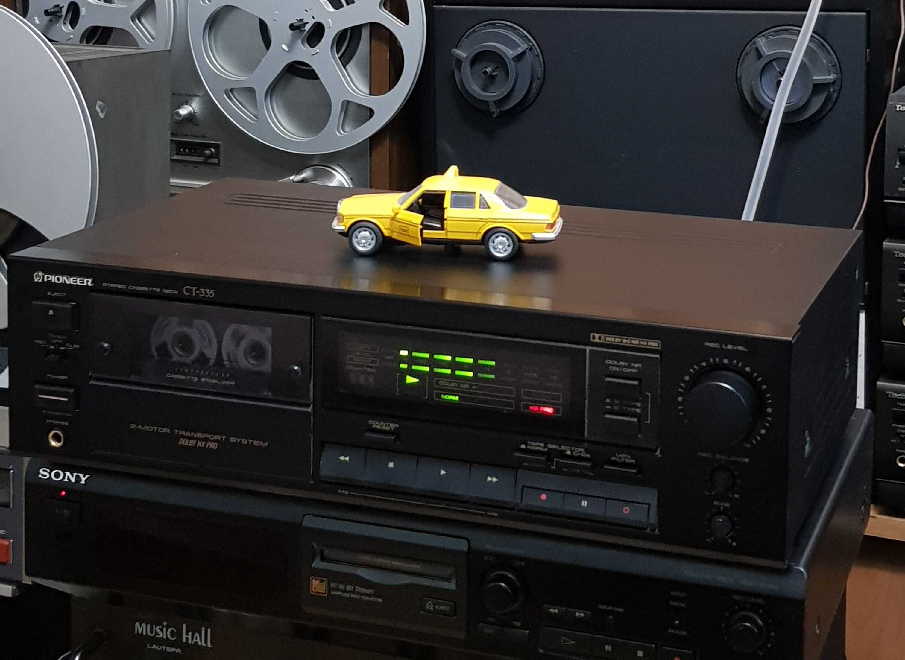 Casetofon Deck Stereo Vintage PIONEER CT 335 BLACK (Made in Japan)