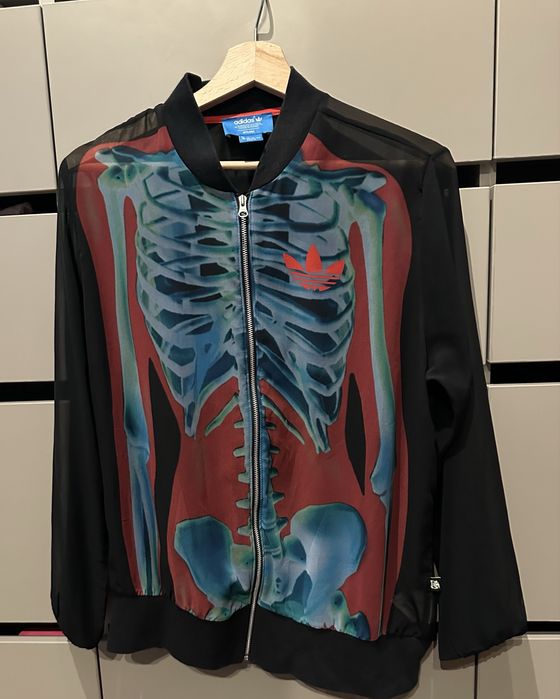 Bluza cu fermoar Adidas - M