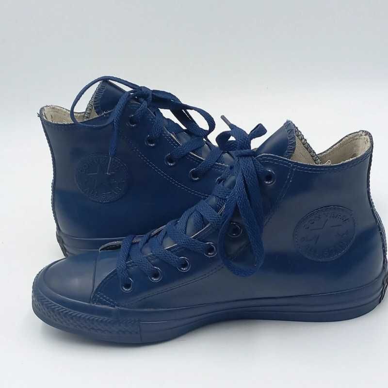 Converse All Star Chuck Taylor Navy Blue Rubber Hi-Top