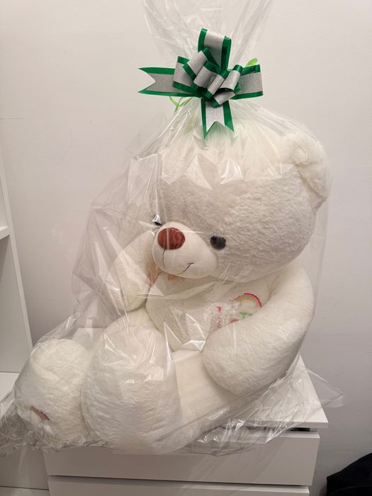 мишка 110 см НОВАЯ С ПОД. пакетп