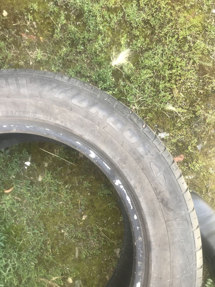 Продам б/у Шины на 225*55 r18 в хоршем состояний