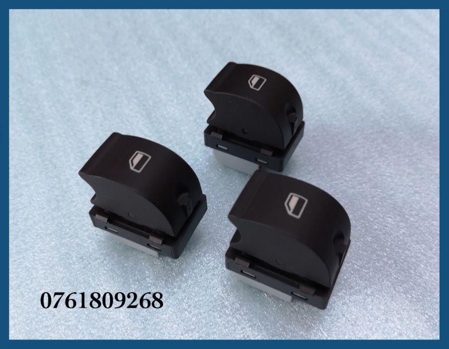 Set butoane geamuri electrice si oglinzi Audi A3 8P / A6 4F / Q7 4L