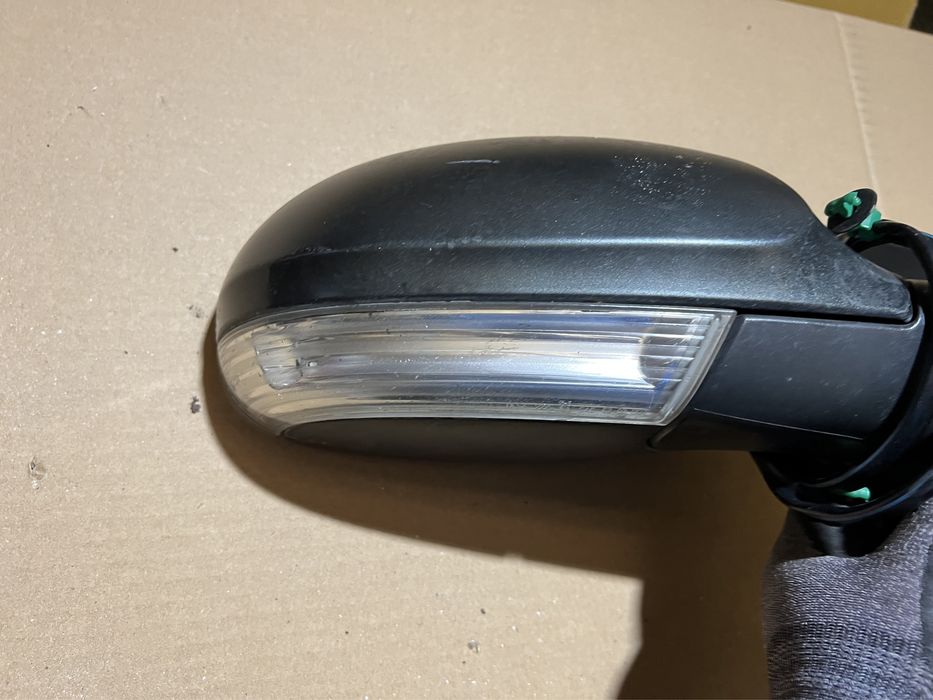 Oglinda dreapta pasager verde lc6s pt vw passat b6