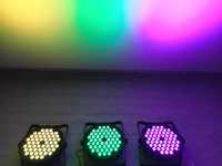 Proiector jocuri de culori disco / Orga de culori 54 LED majorat, club