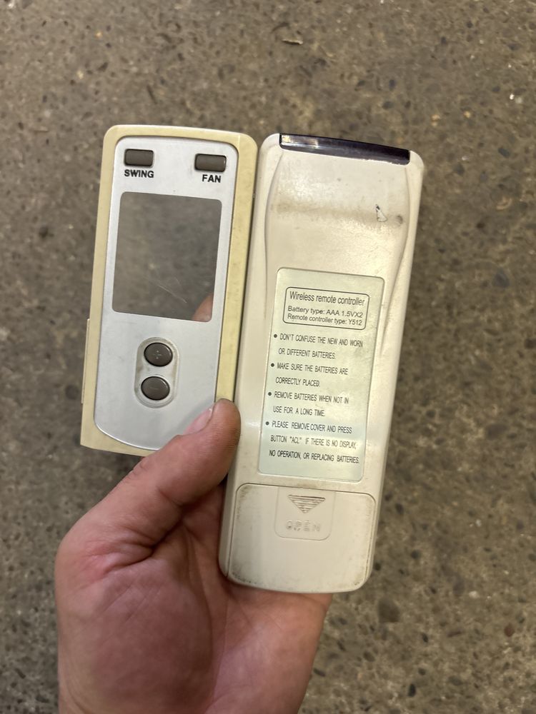 Telecomanda aer conditionat gree vortex