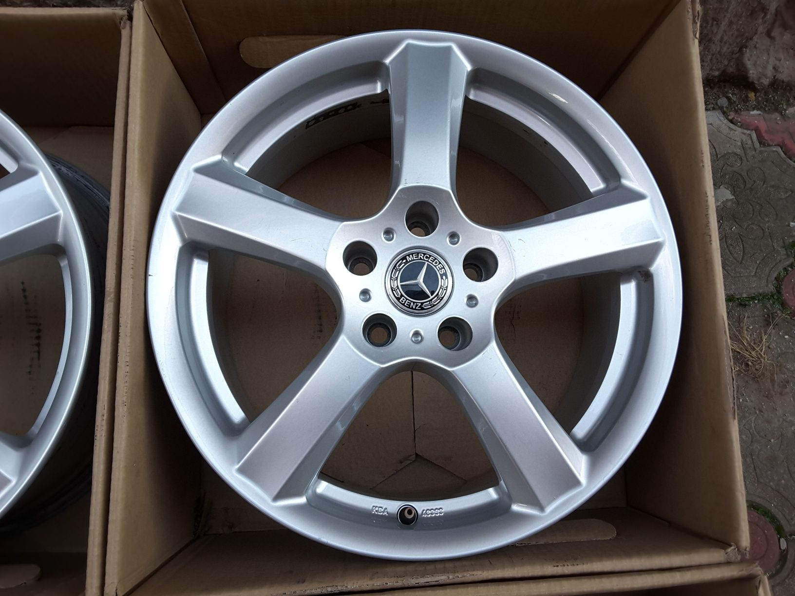 jante aliaj 17; 5x112; Mercedes C, V class, w204,w205, Vito w447, GLK